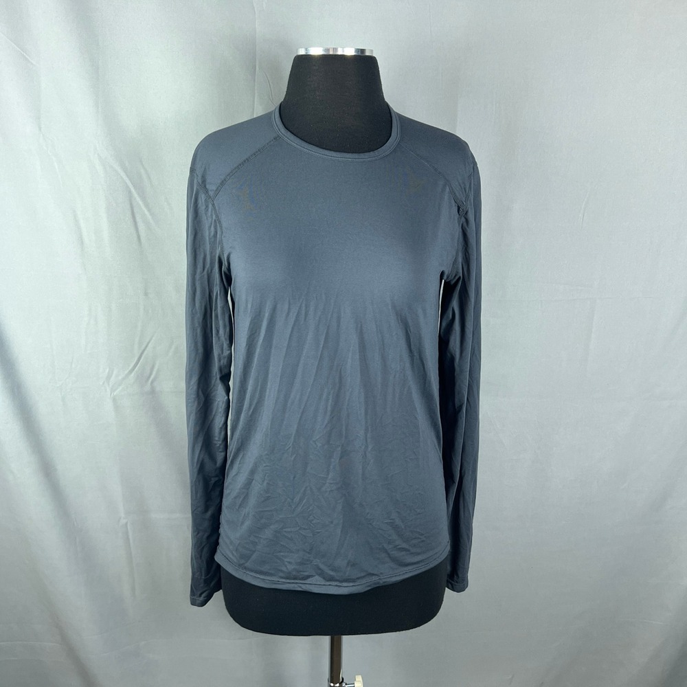 Hanes Performance T Shirt Women Small Charcoal Gray Lightweight Moisture Wicking